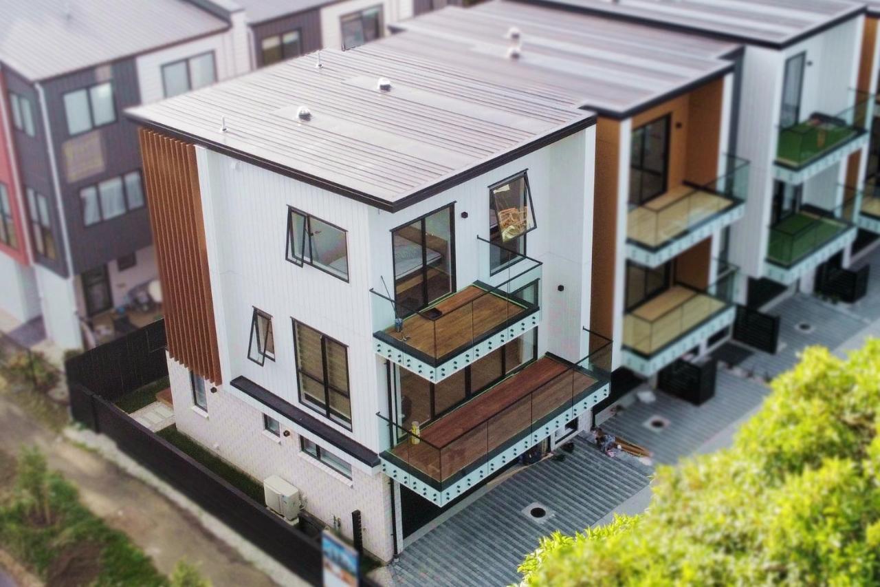 Luxury Brand New Designer Living Apartman Auckland Kültér fotó
