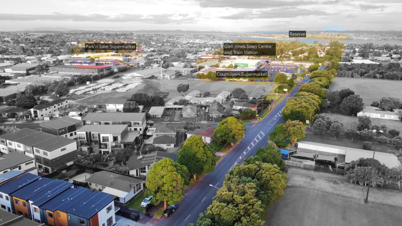 Luxury Brand New Designer Living Apartman Auckland Kültér fotó